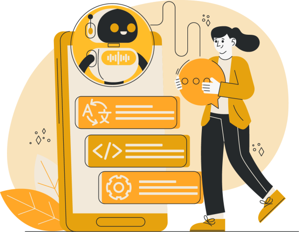 Ilustra&ccedil;&atilde;o de IA da Quantize consultoria em IA